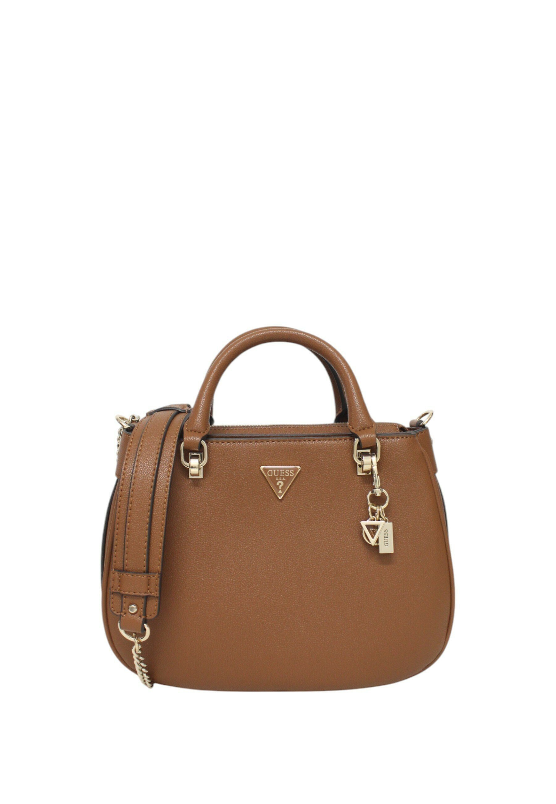 Guess Borsa Mano/Tracolla Errin Grame Cognac - B23GU19 VB850917, Taglia Media, Chiusura Zip, Hobo