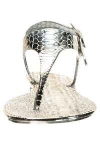 Buffalo Žabky - silver-coloured