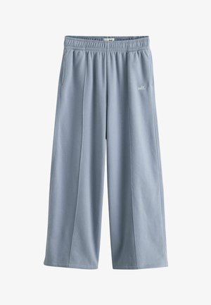 Self., REGULAR FIT - WIDE LEG JOGGERS - Tracksuit bottoms - blue