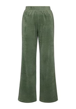 Hunkemöller, HUNKEMÖLLER VELOURS PYJAMA PANTS - Nachtwäsche Hose - green