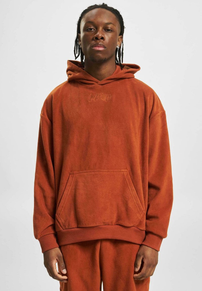 Just Rhyse Pulover s kapuco - brown