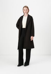 Vero Moda VMFORTUNE LONG JACKET  - Cappotto classico - chocolate torte
