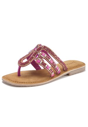 ZEHENTRENNER - T-bar sandals - pink