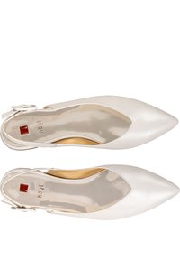 Högl BELLA - Ballerines à brides arrière - perlweiss