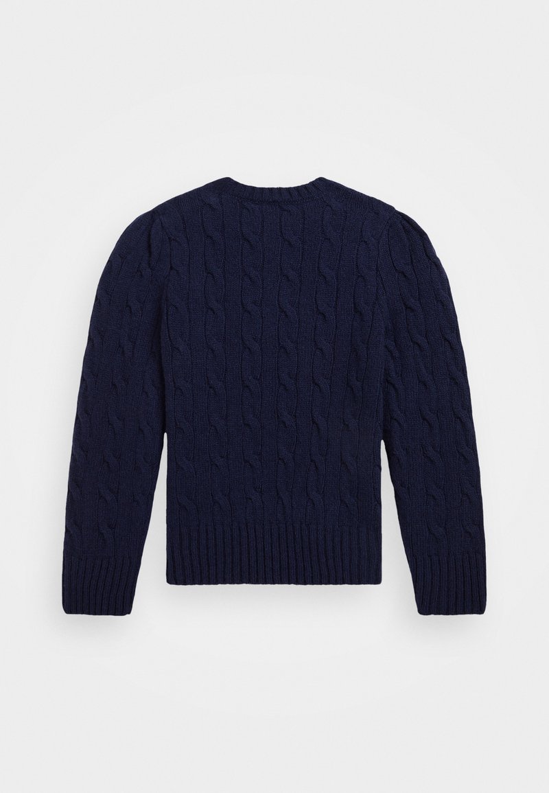 Wool Cashmere Sweater Mens Cable Knit Jumper Ralph Lauren