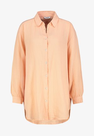 Sublevel, LANGE - Button-down blouse - orange