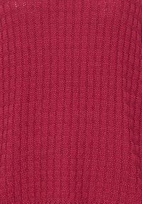 b.young MIT ABGESETZTEN SCHULTERN - Strickpullover - rot