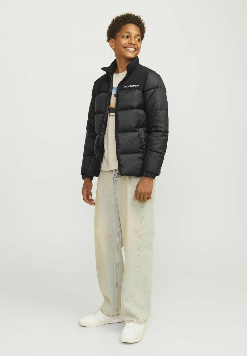 Jack & Jones Junior PUFFER - Regnjacka - schwarz