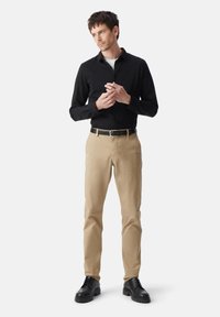 IKKS WITH SLANTED POCKETS - Chino - beige
