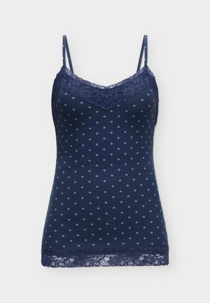 Hollister Co., BARE LAYERING - Μπλούζα - dark blue