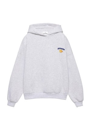 Kapucnis pulóver - light grey