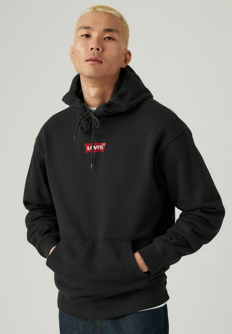 Levi's® RELAXED GRAPHIC - Sweat à capuche - black