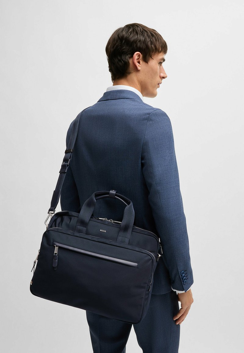 BOSS Laptop bag - dark blue six/dark blue - Zalando.co.uk