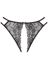PETITE FLEUR GOLD BY LASCANA THONG OUVERT - Tange - schwarz