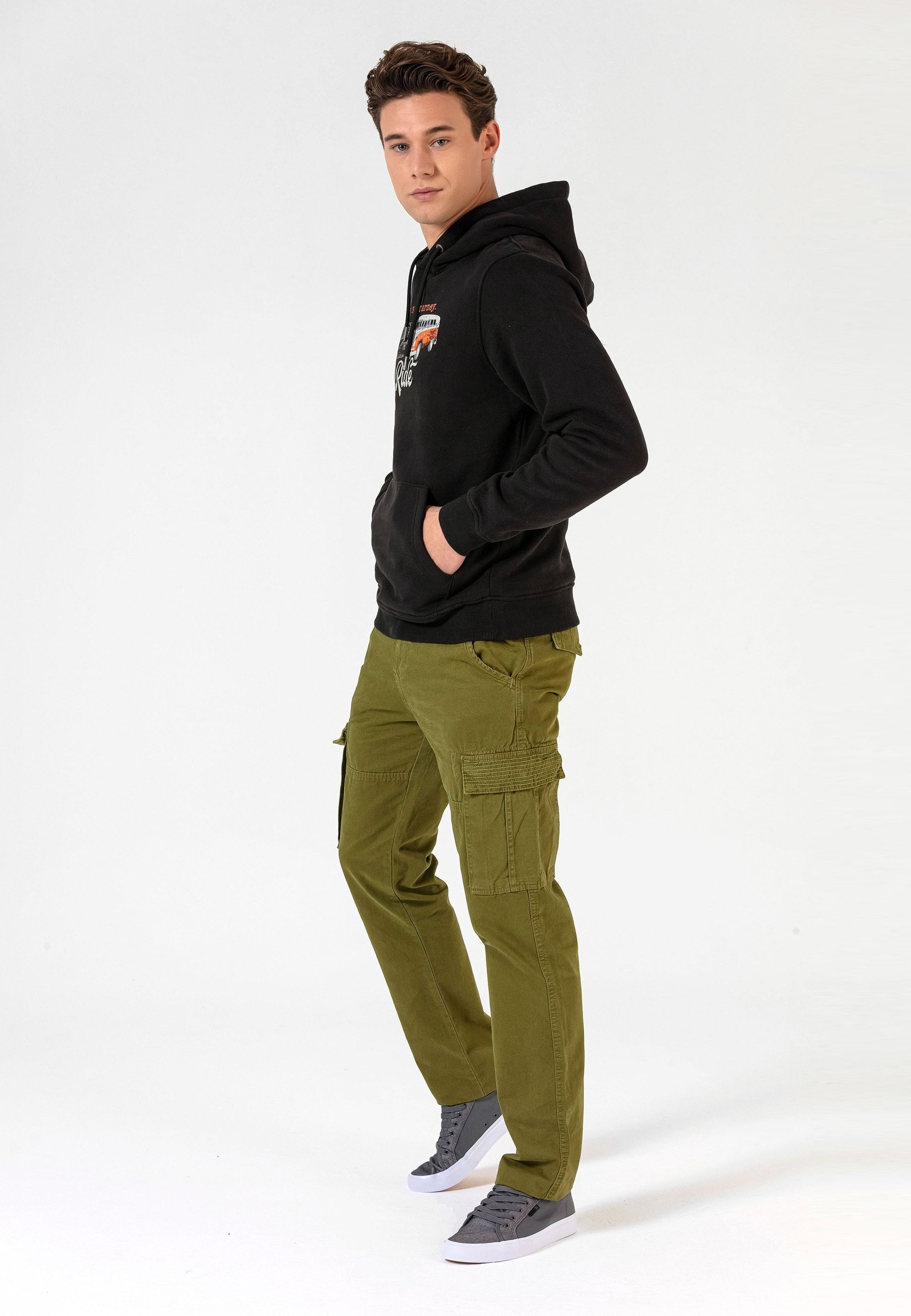 Routefield WOODS - Cargo trousers 