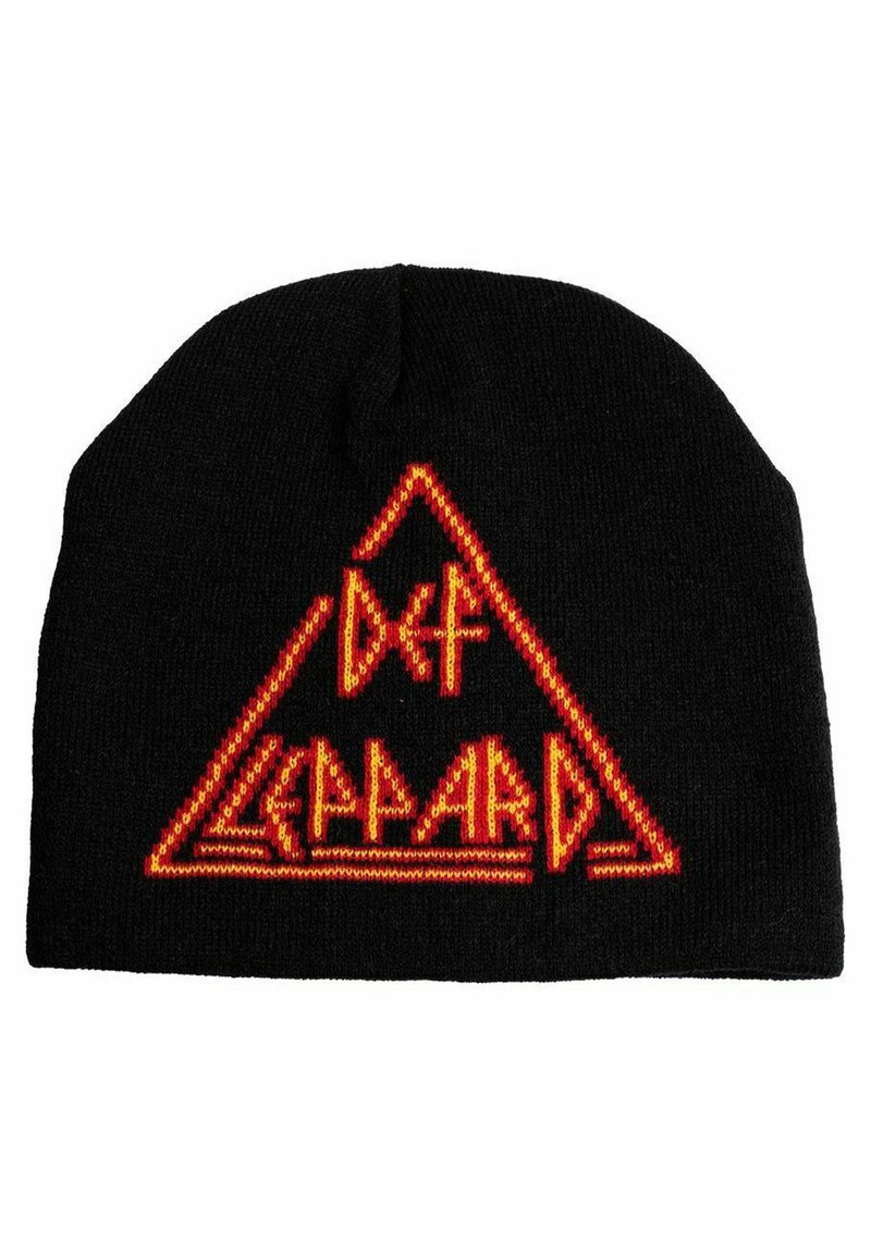 rockshirts DEF LEPPARD LOGO - Beanie - black