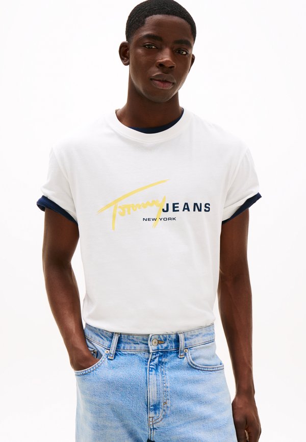 DNA TEE - Print T-shirt - ecru