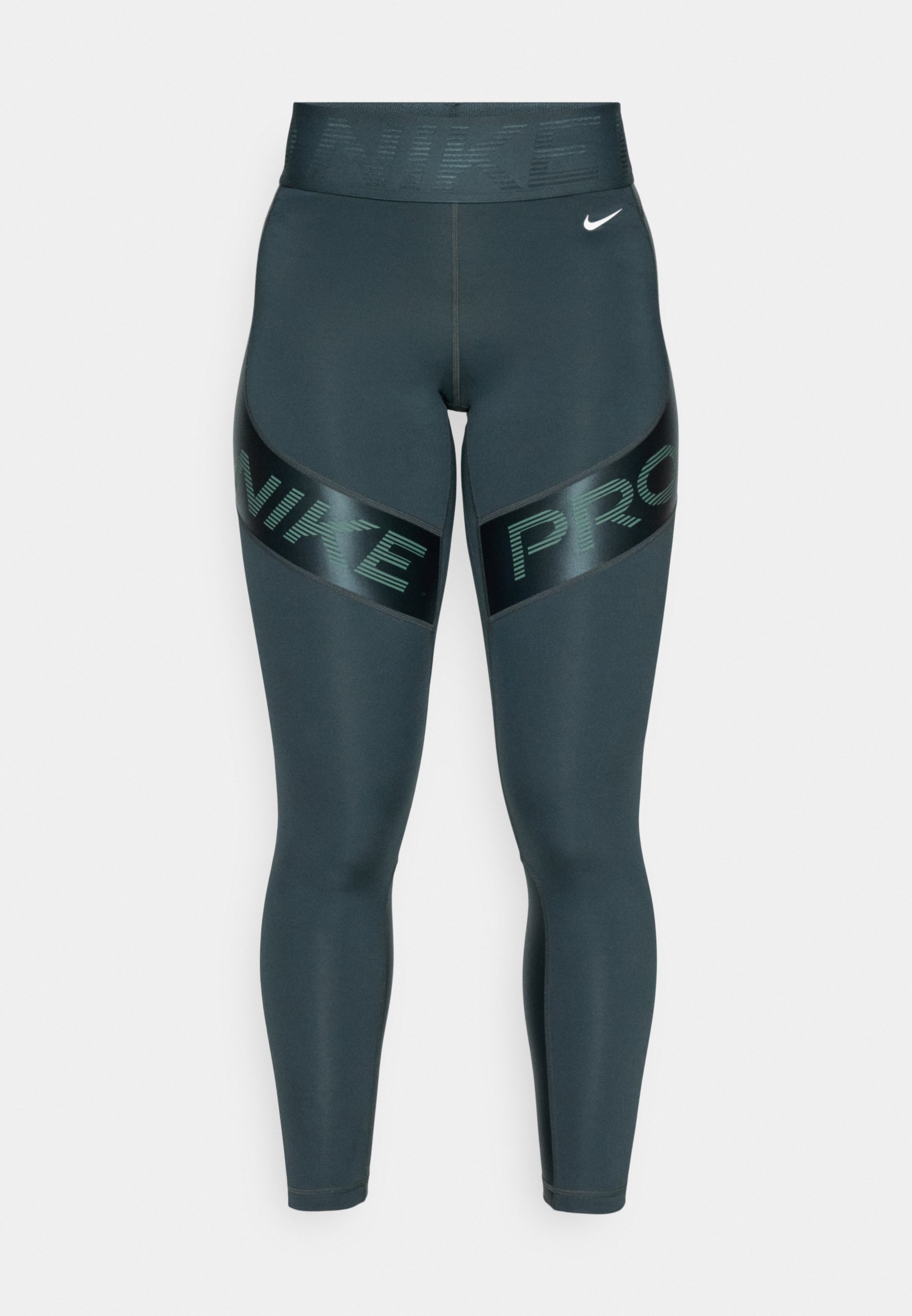 green nike compression tights