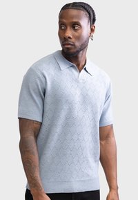 Redefined Rebel - SALVATORE TEE - Polo marškinėliai - ashley blue Miniatiūros vaizdas 1