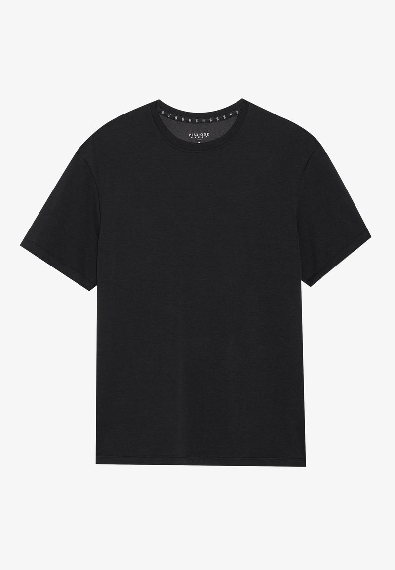 Pier One Sport T-shirt basic zwart Pier One Sport T-shirt basic zwart