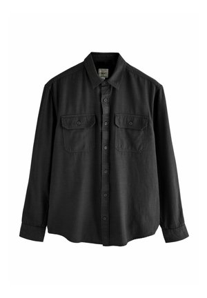 Next REGULAR FIT-LONG SLEEVE - Košeľa - charcoal grey