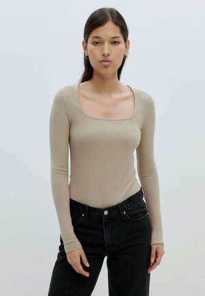 EDITED VALERIA - Langarmshirt - dunkelbeige