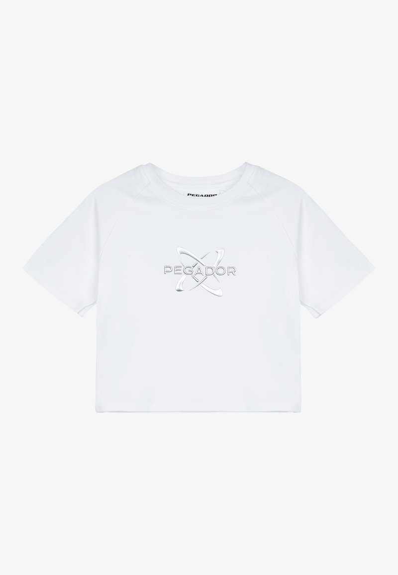 Pegador T-shirt print wit Pegador T-shirt print wit