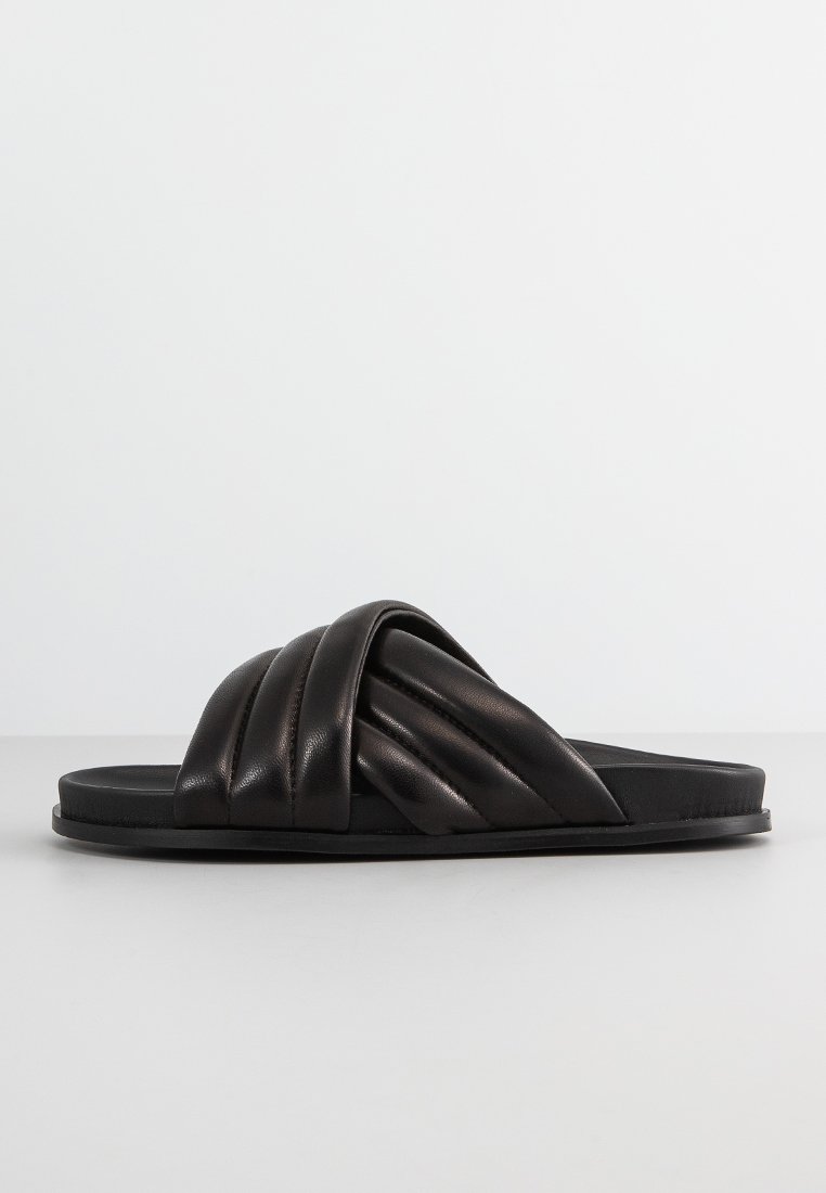 Billi Bi Pantolette flach schwarz