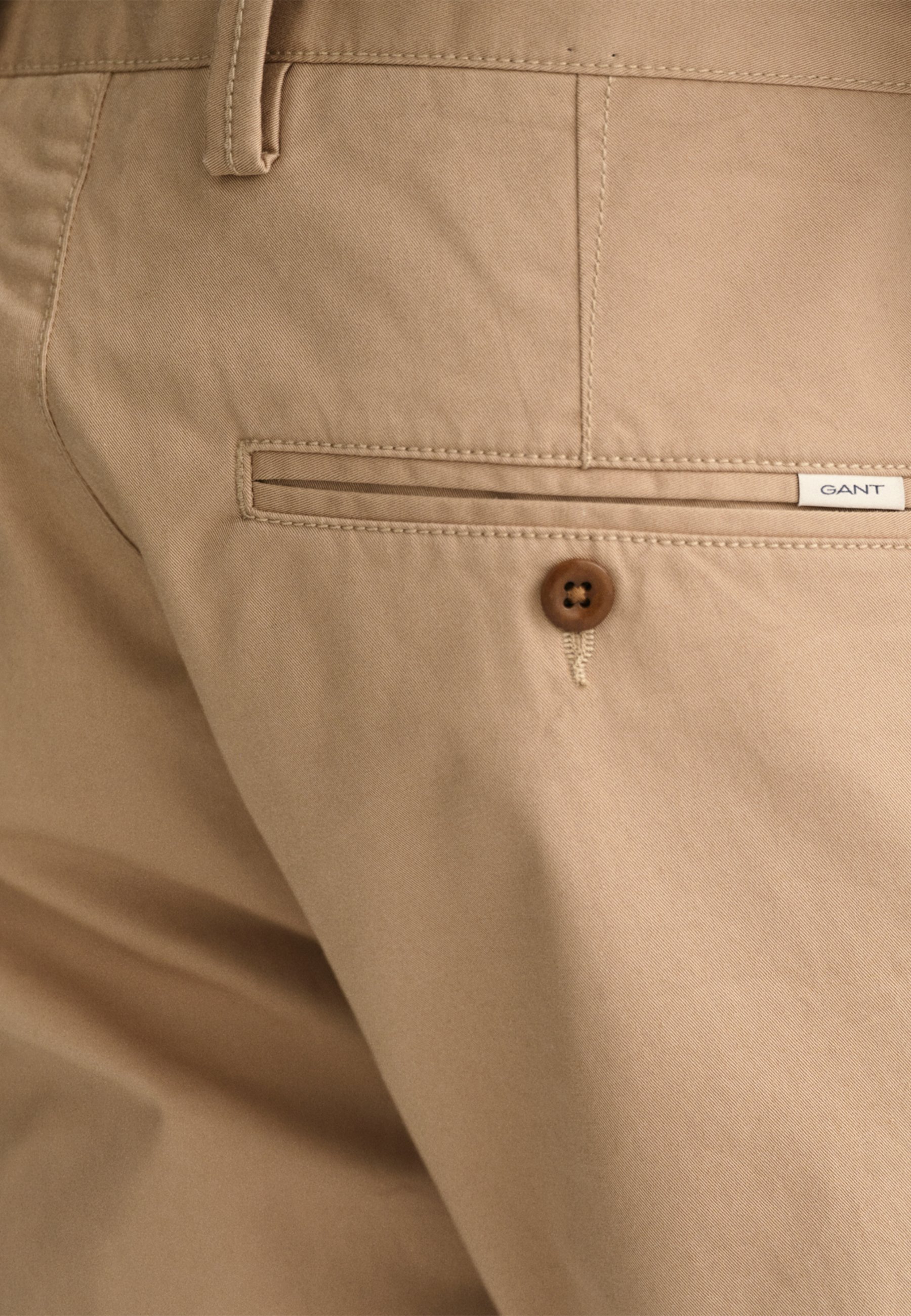 GANT Chino Uomo 1007308 – Blu, Vestibilità Regolare, 96% Cotone – Pantalone Elegante E Informale