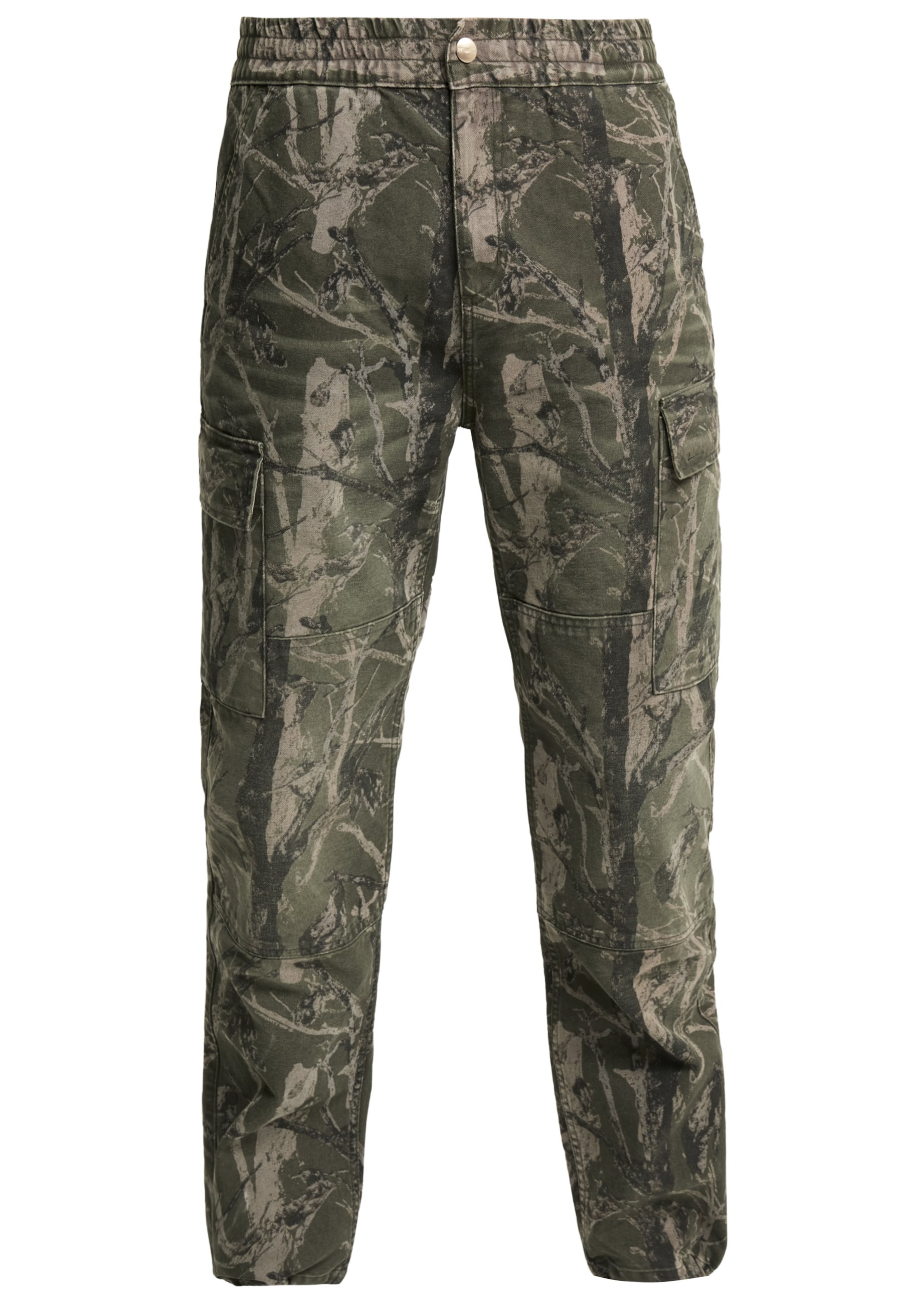 coloured camo trousers