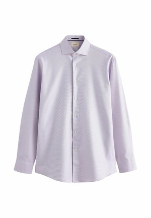 SIGNATURE SINGLE CUFF TEXTURE WITH CUTAWAY COLLAR  - REGULAR FIT - Vapaa-ajan kauluspaita - lilac purple