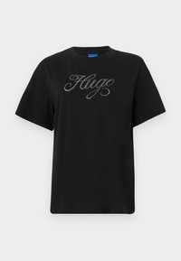 VINTAGE TEE - Print T-shirt - black