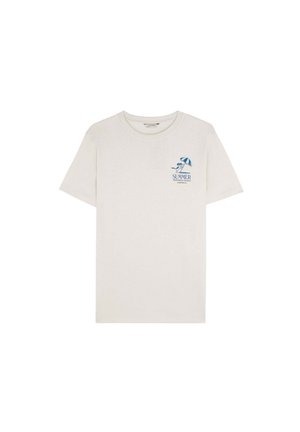 Scalpers SCALPERS SUMMER DOG - T-shirt print - light grey