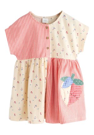 Next REGULAR FIT - Jerseykleid - patchwork strawberry