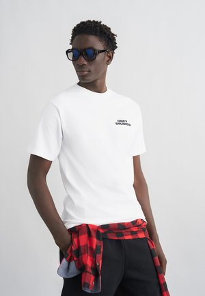 Obey Clothing SKY FACE - Μπλουζάκι με στάμπα - white