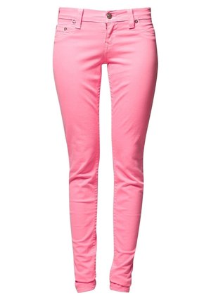 Vaqueros slim fit - neon pink