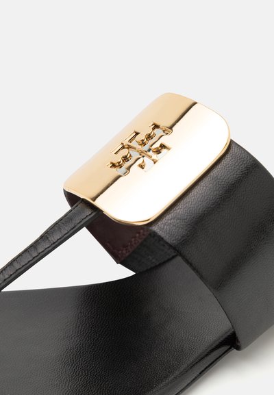 Tory Burch GEORGIA - Sandalai su T formos dirželiu - perfect black