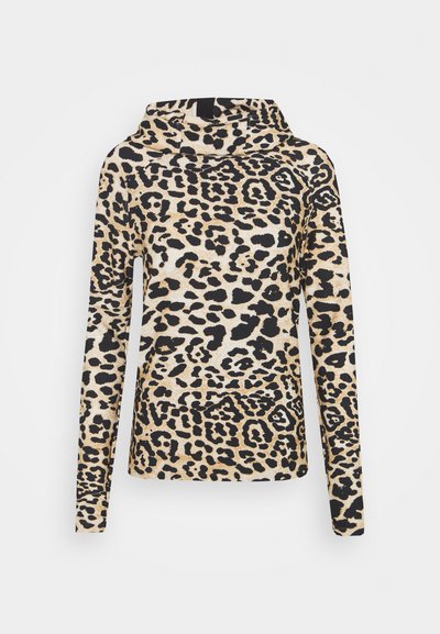 Rabanne Camisola de manga comprida - brown