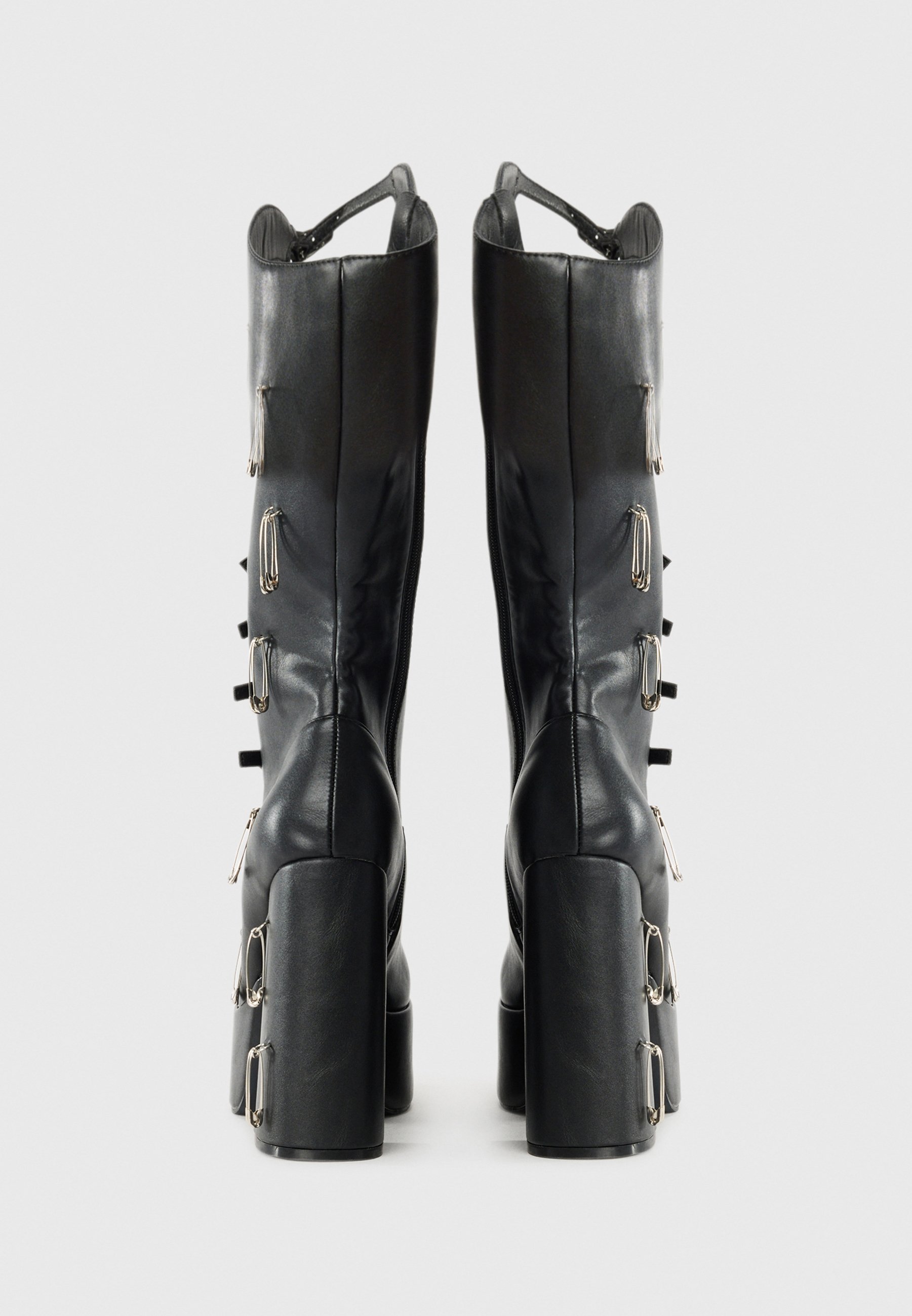 Koi Footwear RENEGADE SAFETY PIN - High heeled boots - black