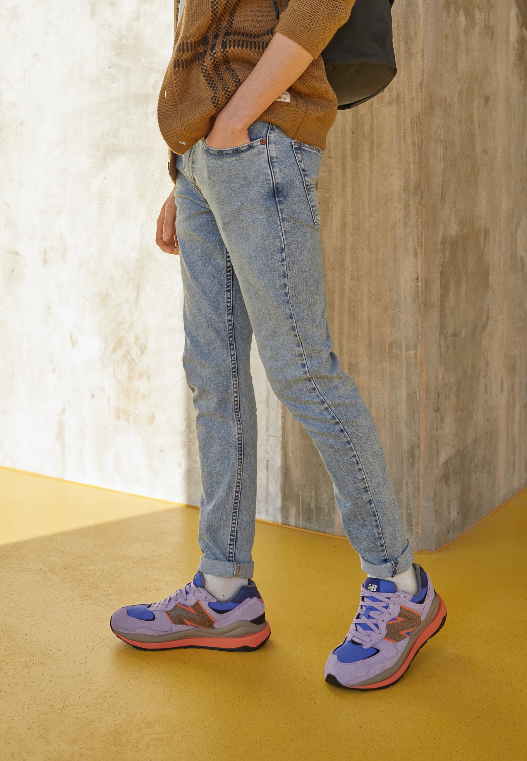 Levi's® 512™ SLIM TAPER LO BALL - Slim fit jeans - wolf horizon/light-blue  denim - Zalando.co.uk