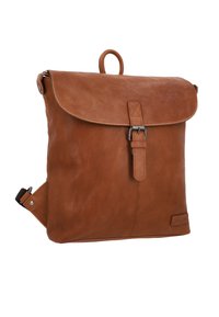 Gusti Leder KIERAN - Nahrbtnik - mittelbraun