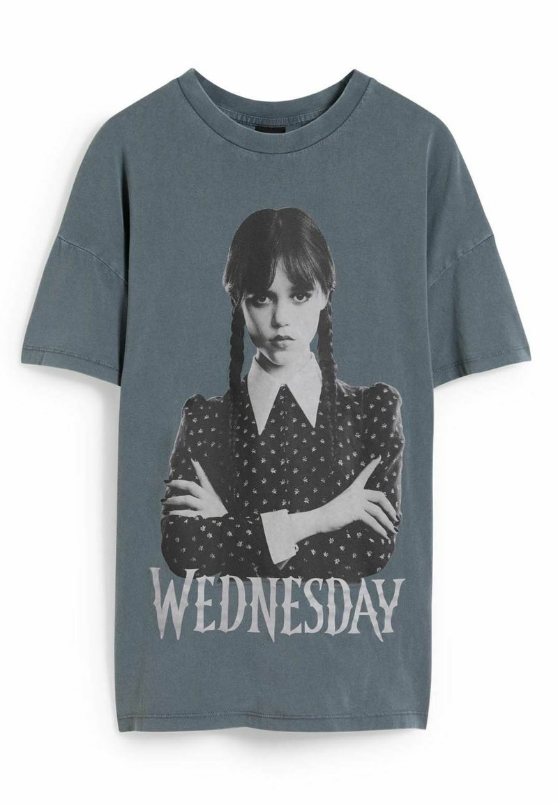 CLOCKHOUSE WEDNESDAY TShirt print gray/hellgrau Zalando.de