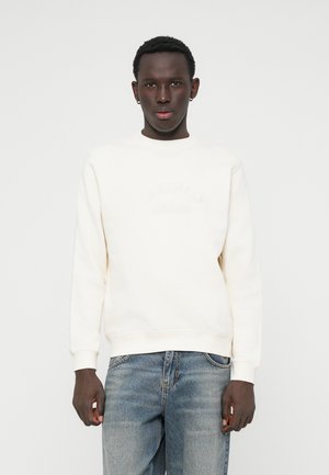 JORBLEECKER BRANDING CREW - Mikina - antique white