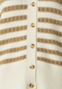 YAS YASTIGGA CARDIGAN - Kardigán - birch/tigers eye
