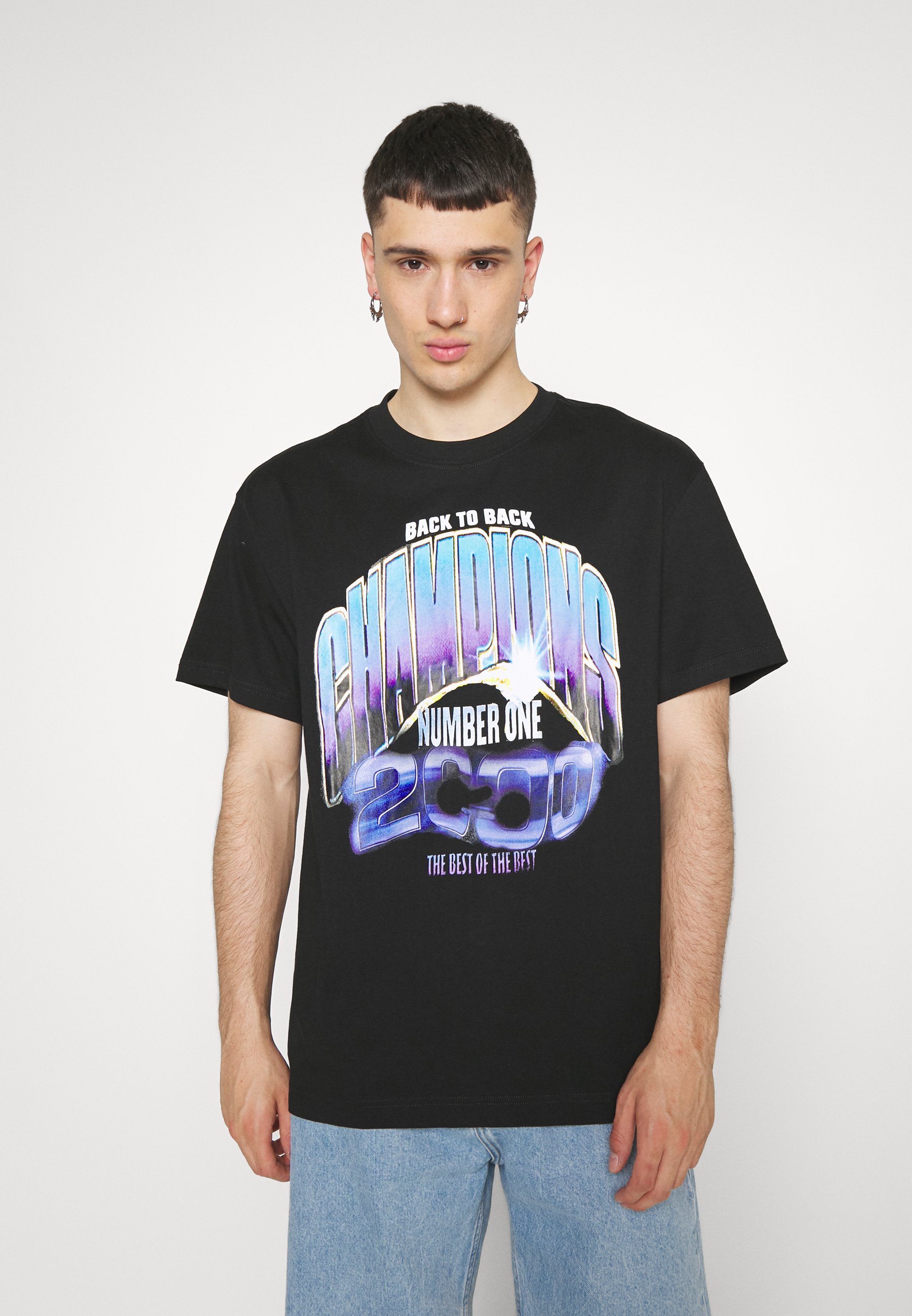 Weekday OVERSIZED GRAPHIC - T-shirt med 