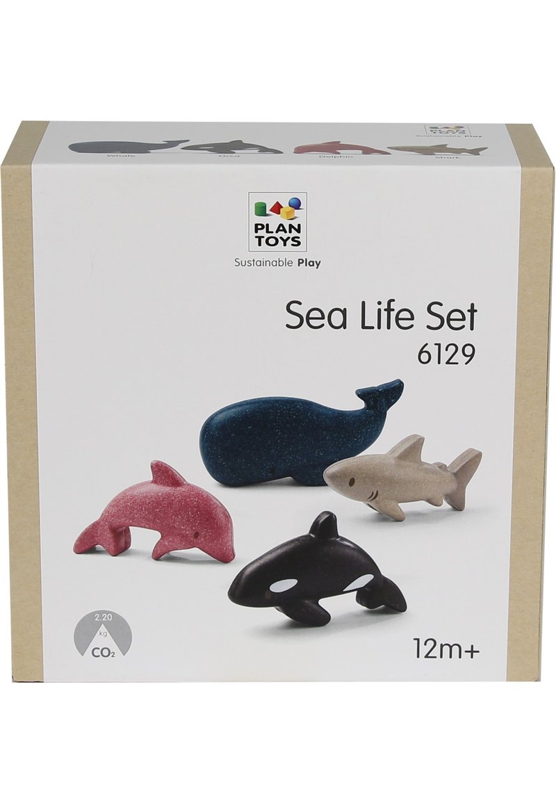 Plan Toys SEA LIFE SET Wooden toy multicoloured Zalando