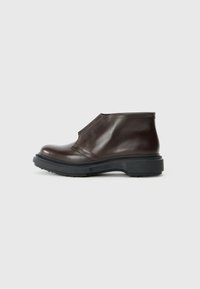 TYPE 221 UNISEX - Gležnjarji s polno peto - dark brown expresso