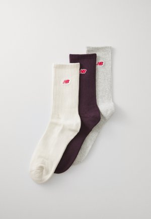 RED PATCH LOGO MIDCALF SOCKS 3 PACK UNISEX - Zoknik - multi