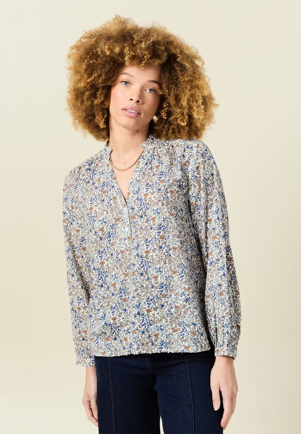 LANGÄRMELIGE - Bluse - bleu clair