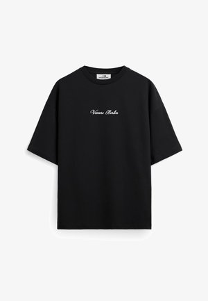 Vertere Berlin, FROZEN DREAMS T-SHIRT UNISEX - Printtipaita - black